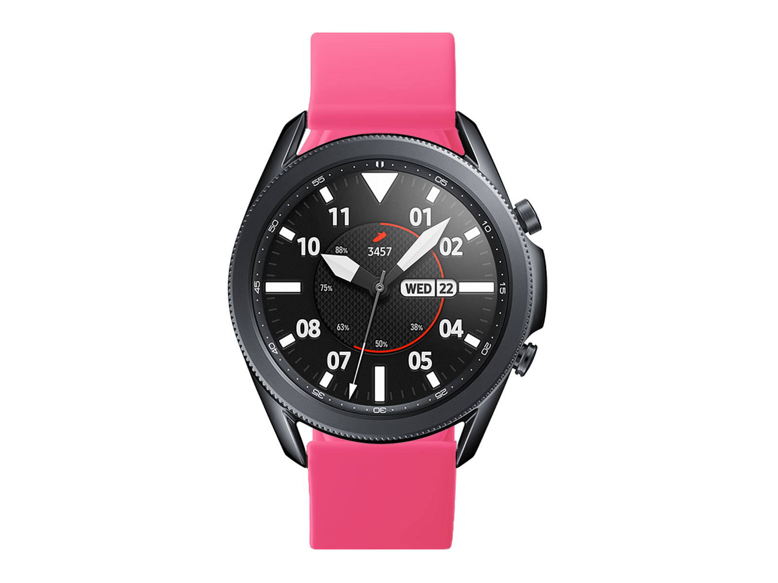 Thumbnail image of Quick Change Silicone Sport Watch Band (22mm) Pink