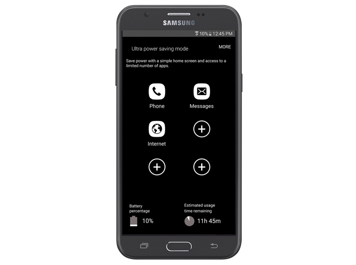 Subir y bajar esquina Portero Teléfonos Galaxy J7 Prime (MetroPCS) - SM-J727TZDATMK | Samsung EE.UU
