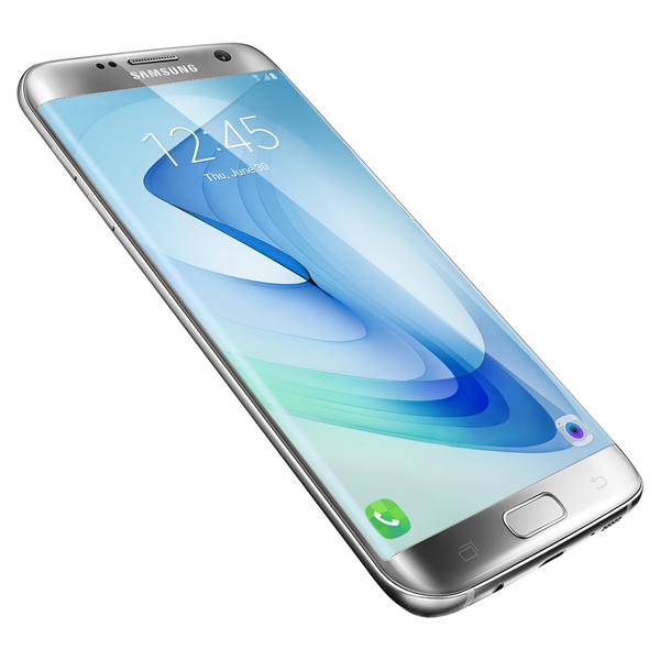 Samsung Galaxy Edge: Silver Titanium Unlocked Phone SM-G935UZDAXAA |