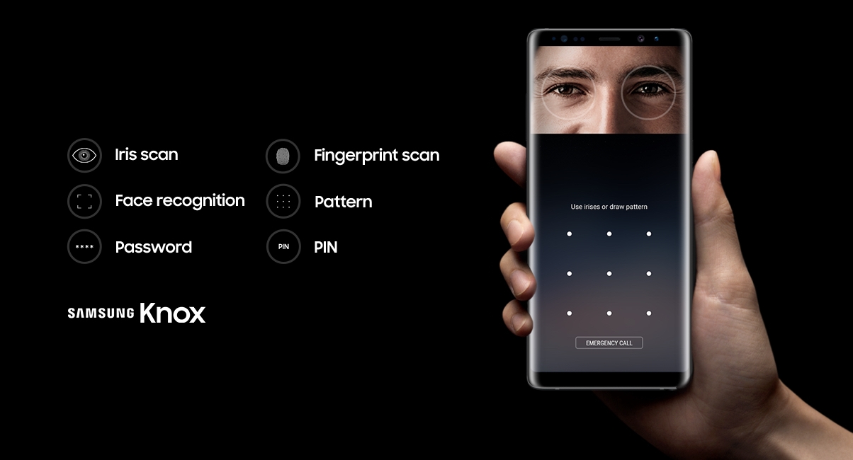 Samsung Galaxy Note8 (Unlocked) Midnight Black: SM-N950UZKAXAA 