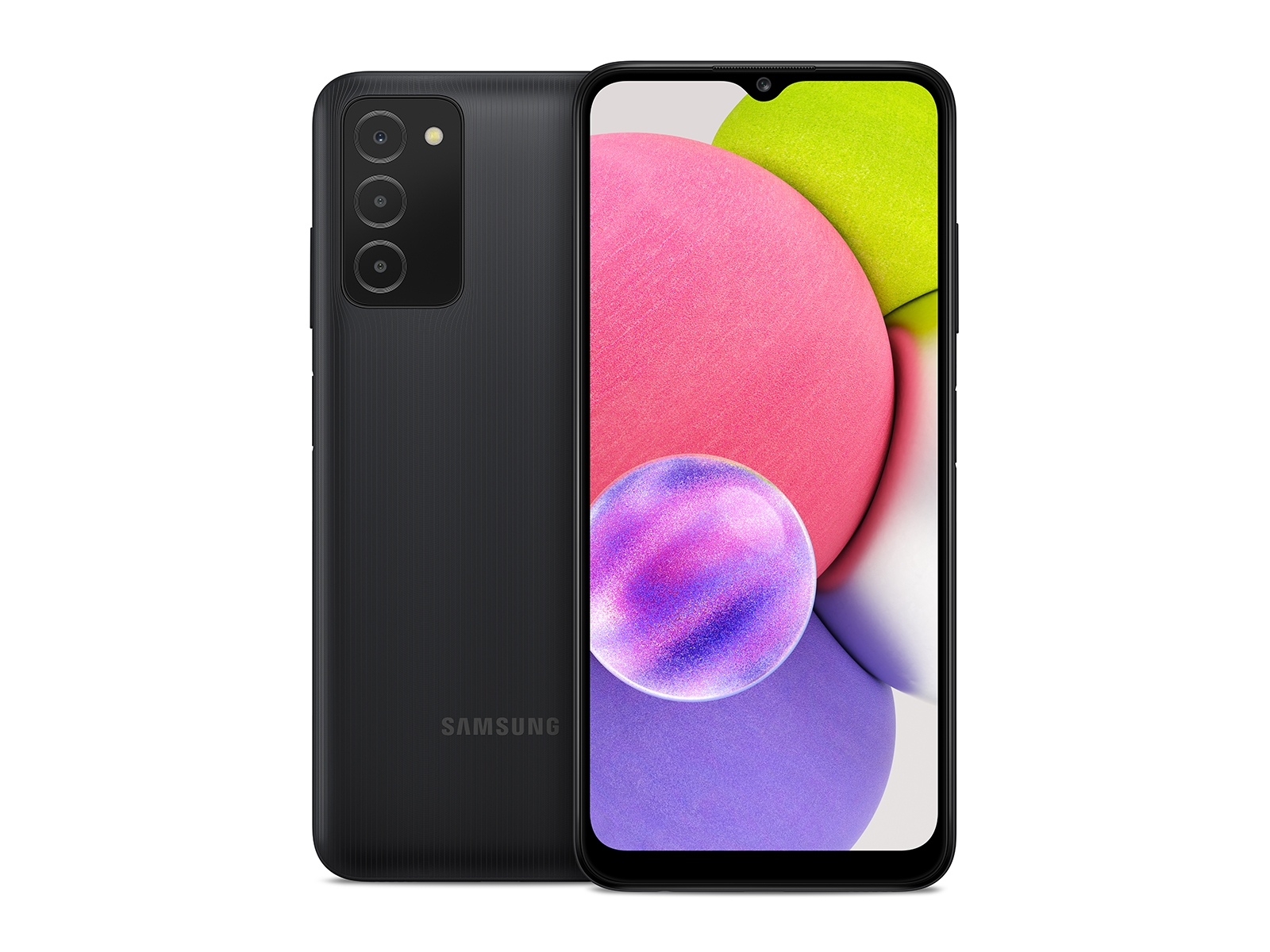 SM-A037UZKAXAU, Galaxy A03 (T-Mobile) Black