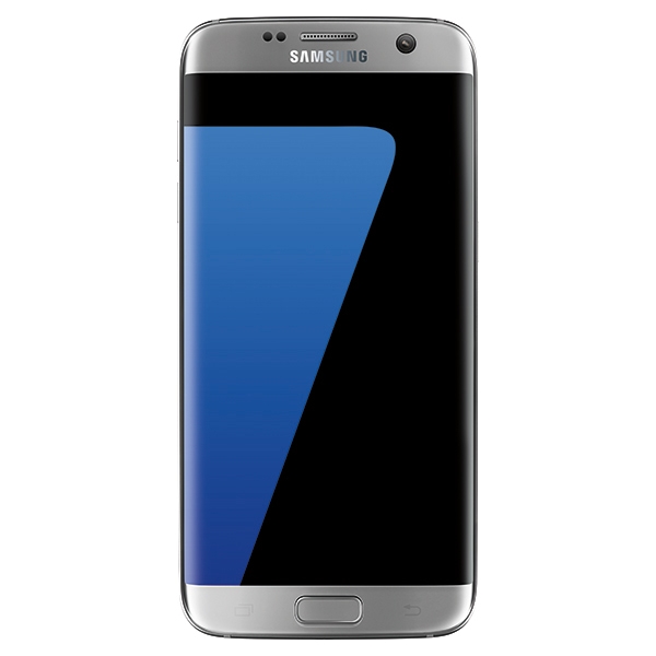 Samsung Galaxy S7 Edge: Silver Titanium Unlocked Phone SM 