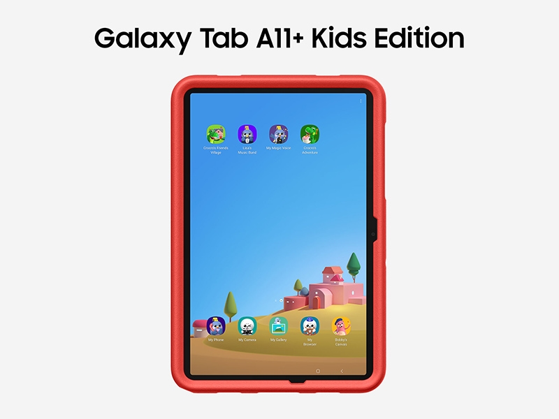 Buy Galaxy Tab A11+ Kids Edition in Red for Business | Samsung US