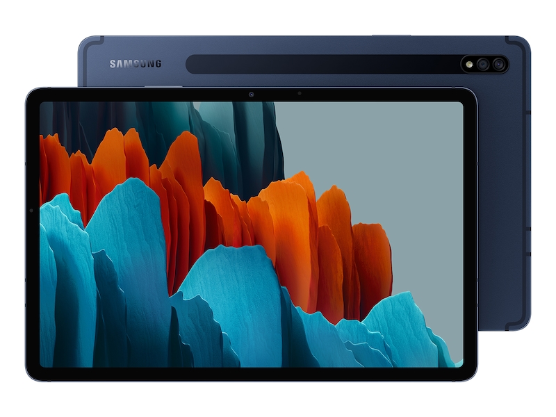 Galaxy Tab S7, 256GB, Mystic Navy Tablets - SM-T870NDBEXAR | Samsung US