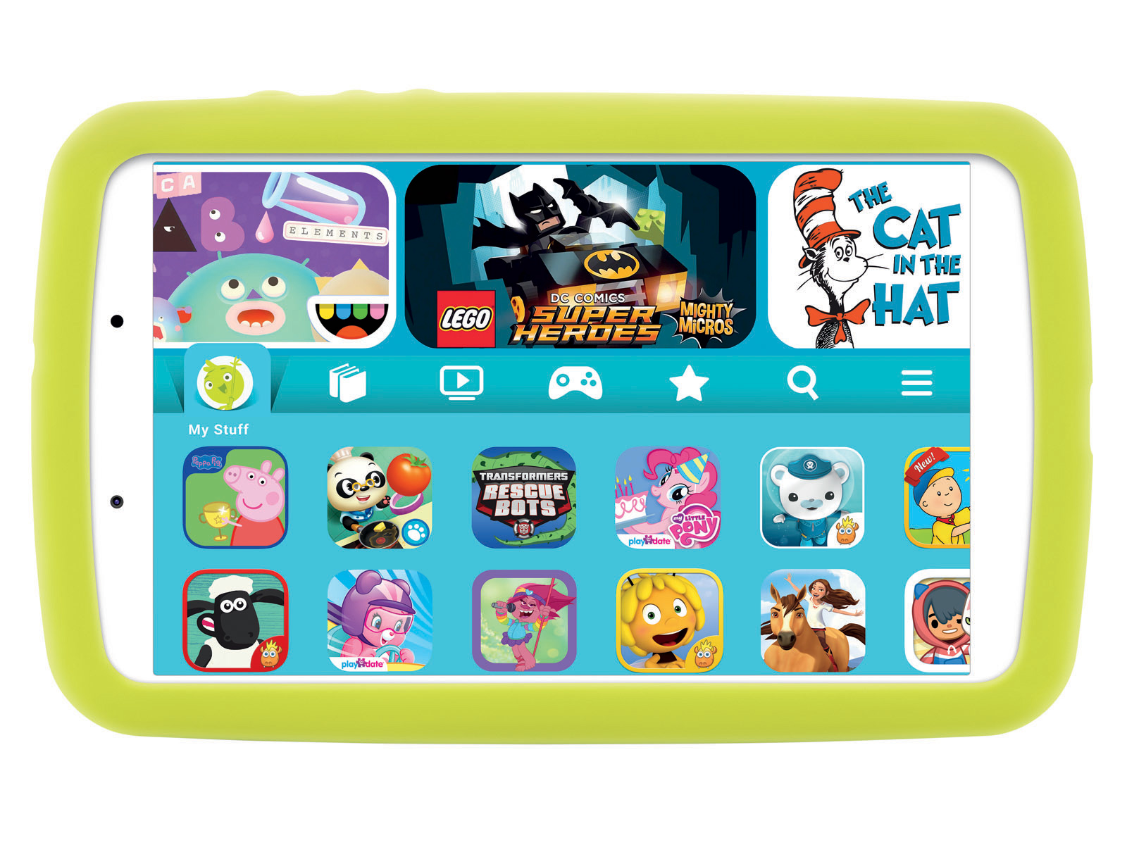 Samsung Tab A Kids Edition (2019), 32GB, Silver (WiFi) Tablets SM-T290NZSKXAR | US