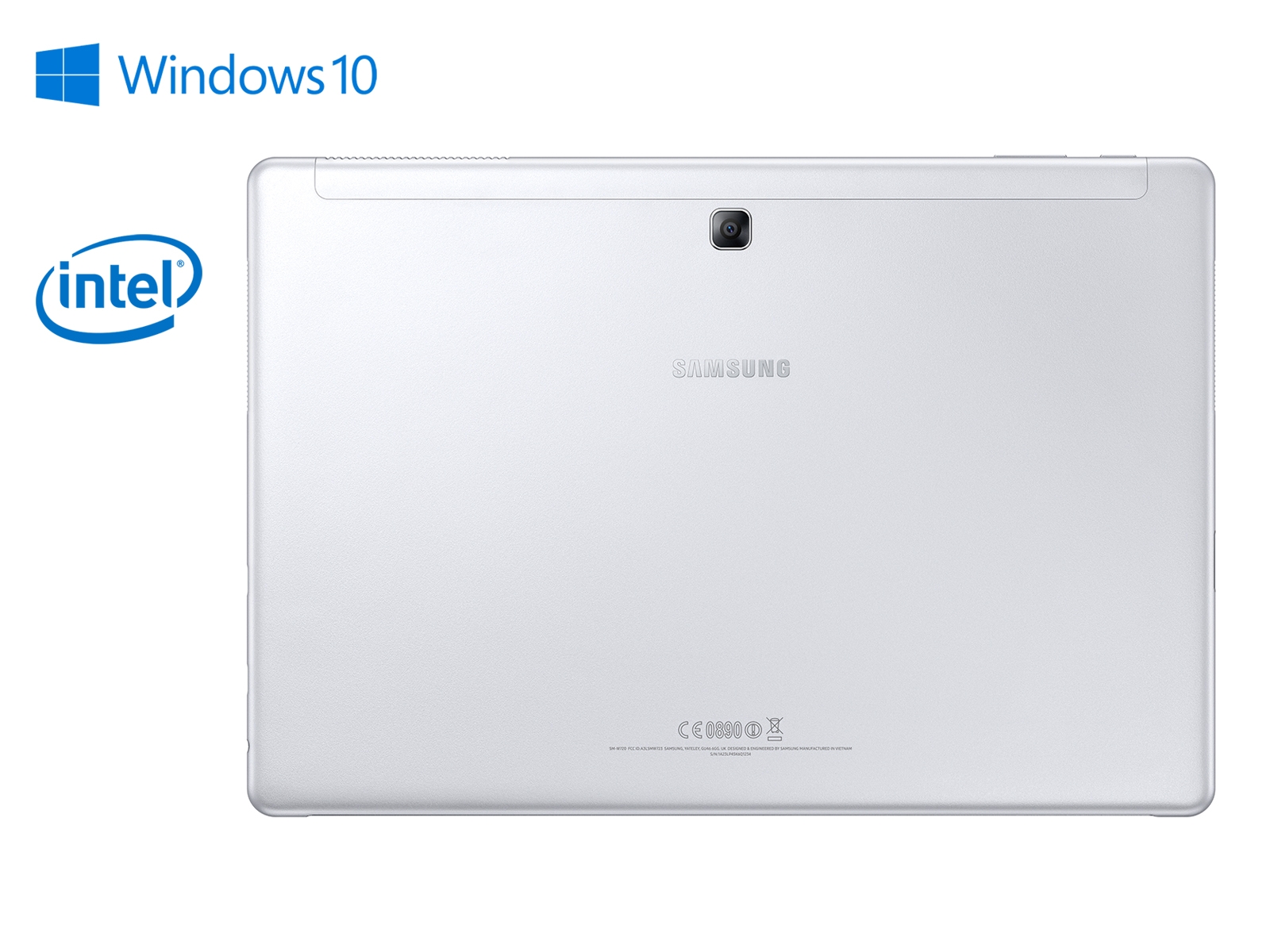 Galaxy Book 12”, 2-in-1 PC, Silver (256GB SSD) Tablets - SM 