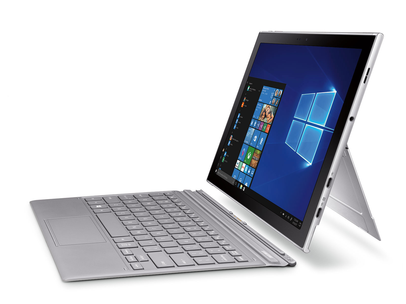 Thumbnail image of Galaxy Book2 12”, 128GB, Silver (AT&T), S Pen and Keyboard included