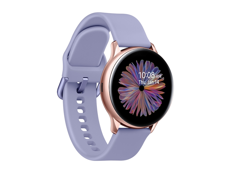 quagga Langt væk lærer Galaxy Watch Active2 (Bluetooth 40mm), Rose Gold with Phantom Violet Band  Wearables - SM-R830NADAXAR | Samsung US