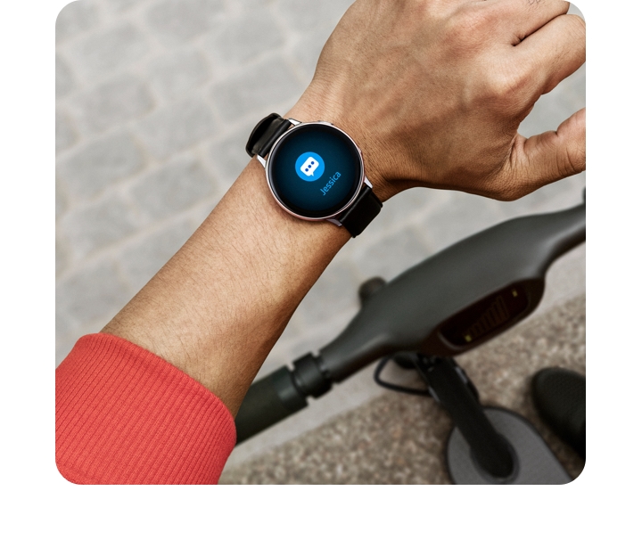 Samsung Galaxy Watch Active 2 Induktive chargeur station, noir