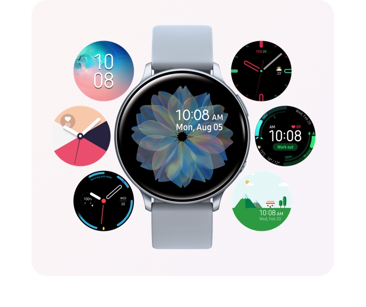 スマートフォン/携帯電話 その他 Galaxy Watch Active2 (40mm), Aqua Black (Bluetooth) Wearables - SM 