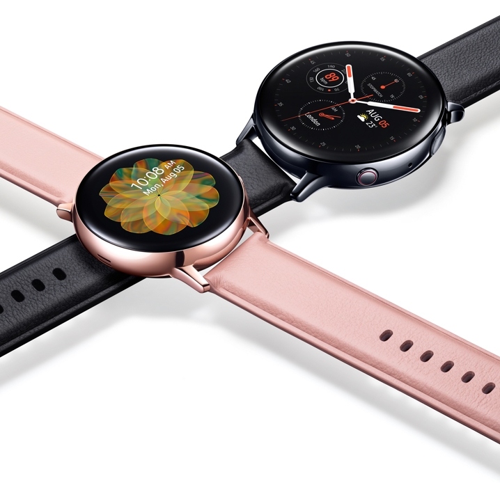Galaxy Watch Active2 (44mm), Aqua Black (Bluetooth) Wearables - SM 