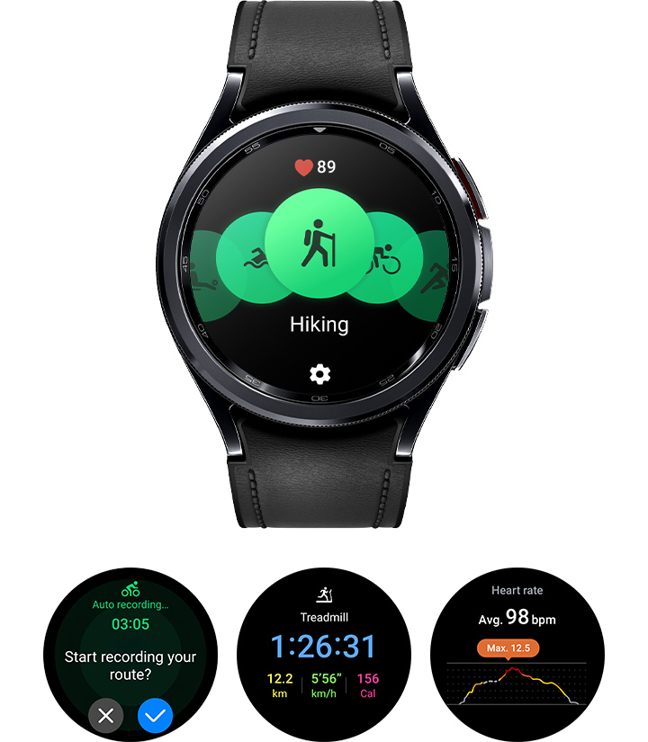 samsung galaxy watch 6 exercise list