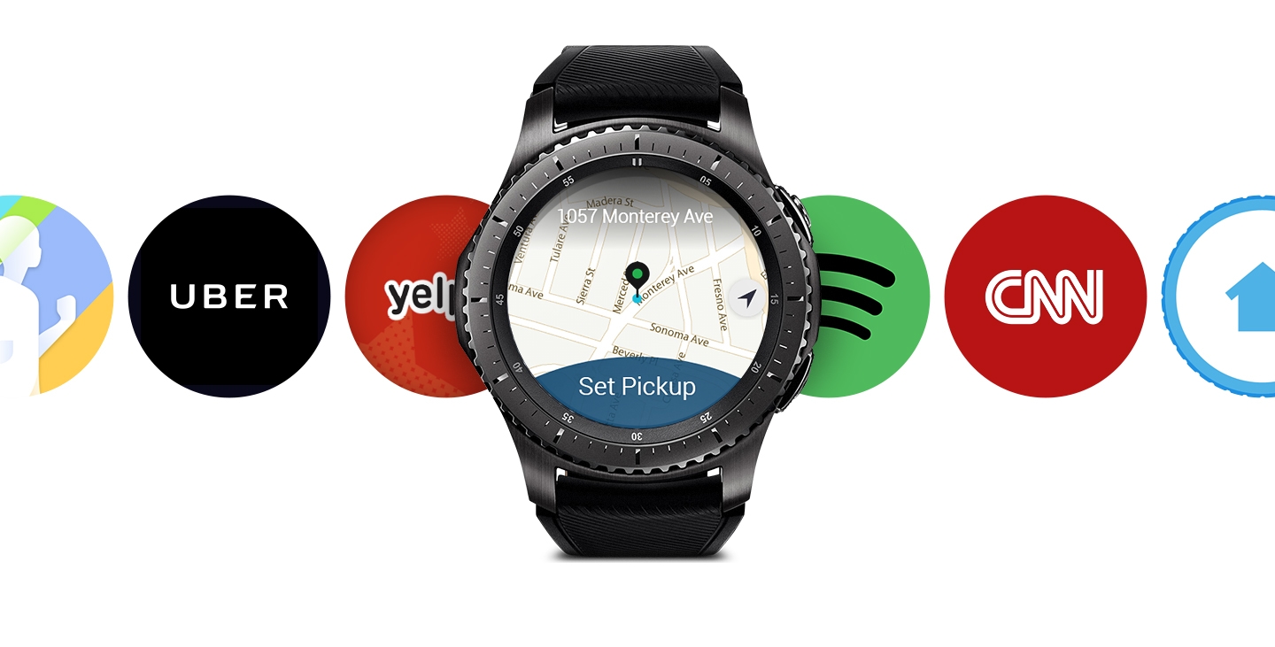 Samsung gear 2024 frontier gps