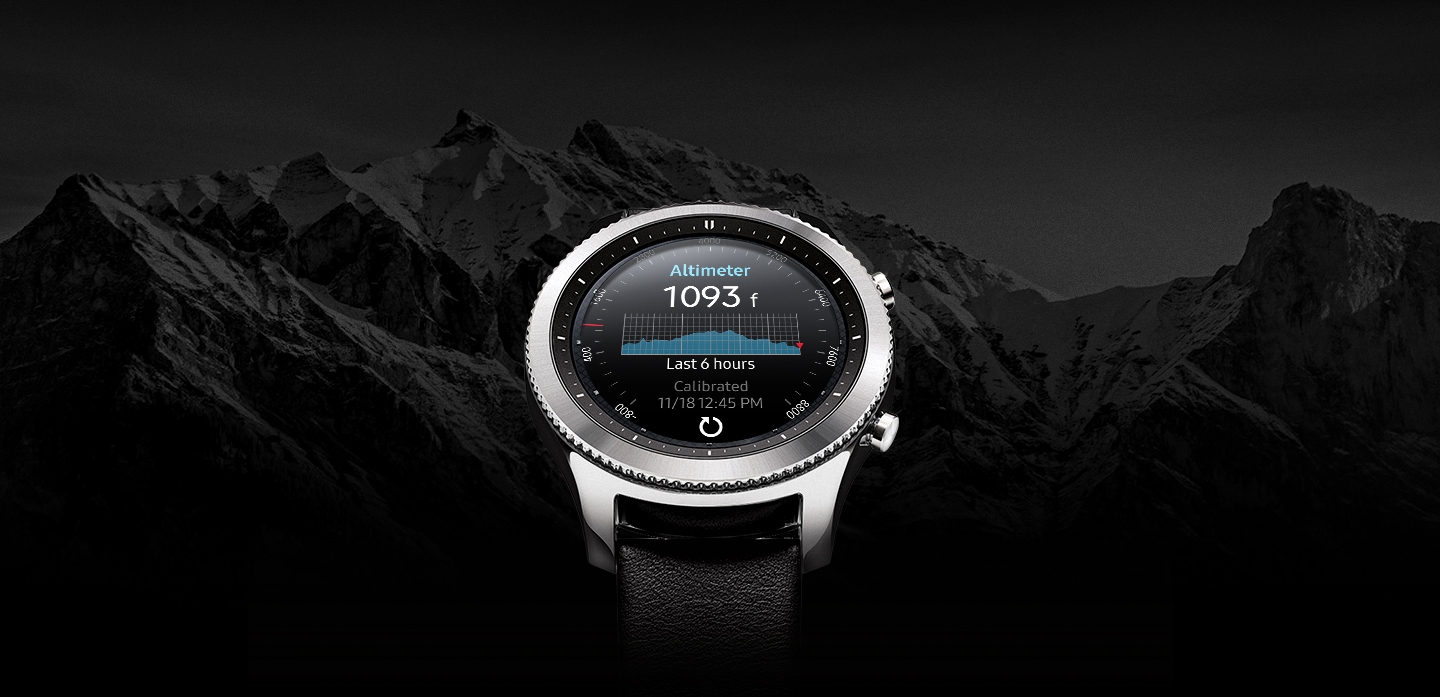 Træde tilbage Født Fare Gear S3 classic 46mm smartwatch (Bluetooth), Silver