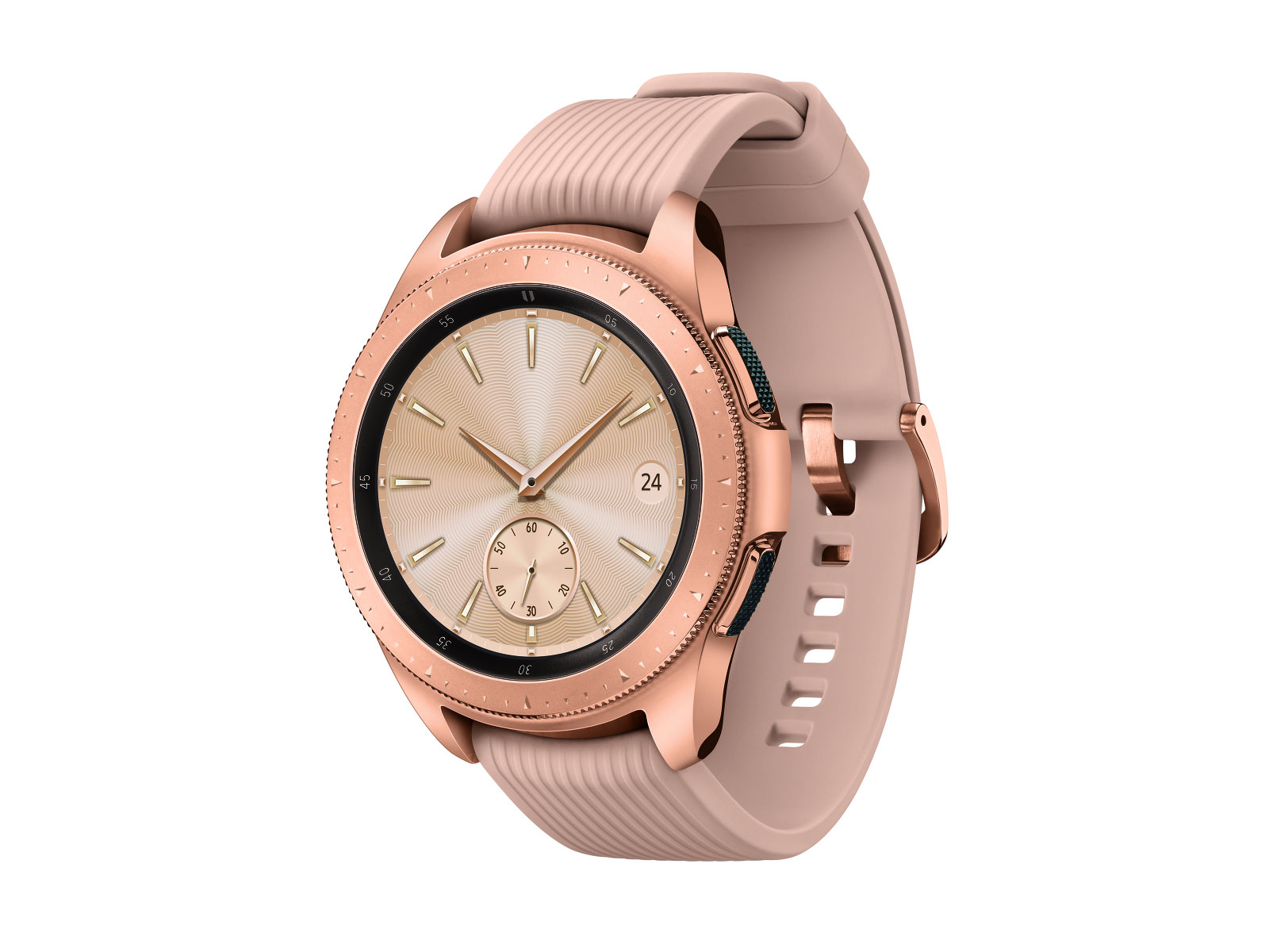 Rose Gold Samsung Galaxy Watch - 42mm LTE | Samsung US