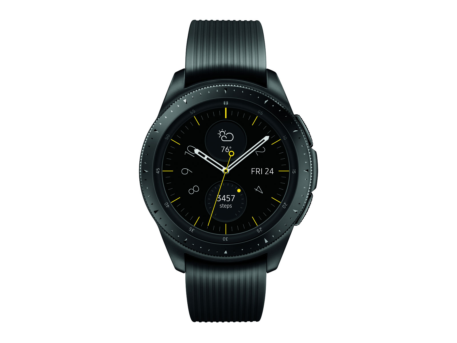 Midnight Black Samsung Galaxy Watch 42mm Bluetooth Samsung US