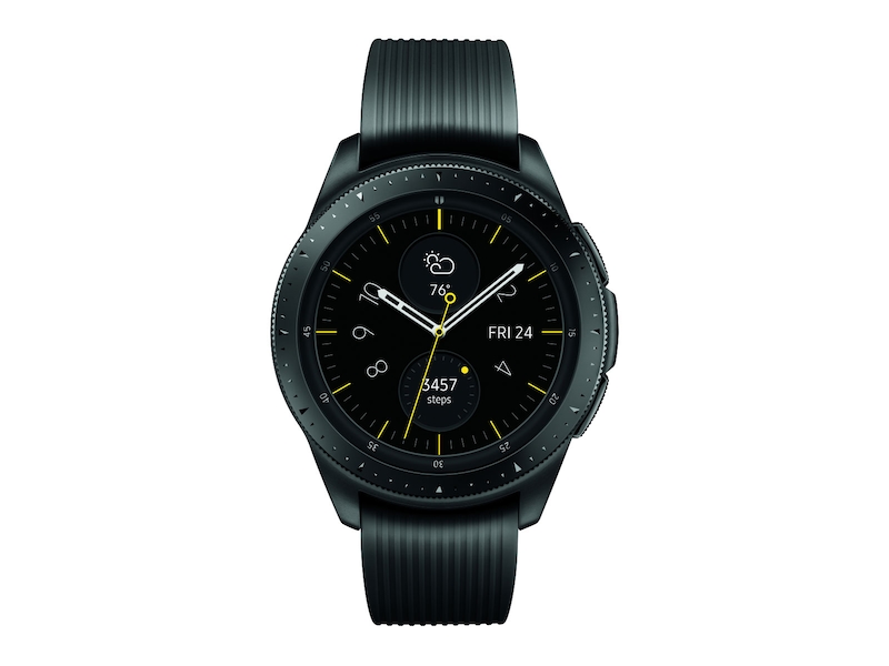 Midnight Black Samsung Galaxy Watch 42mm Lte Samsung Us