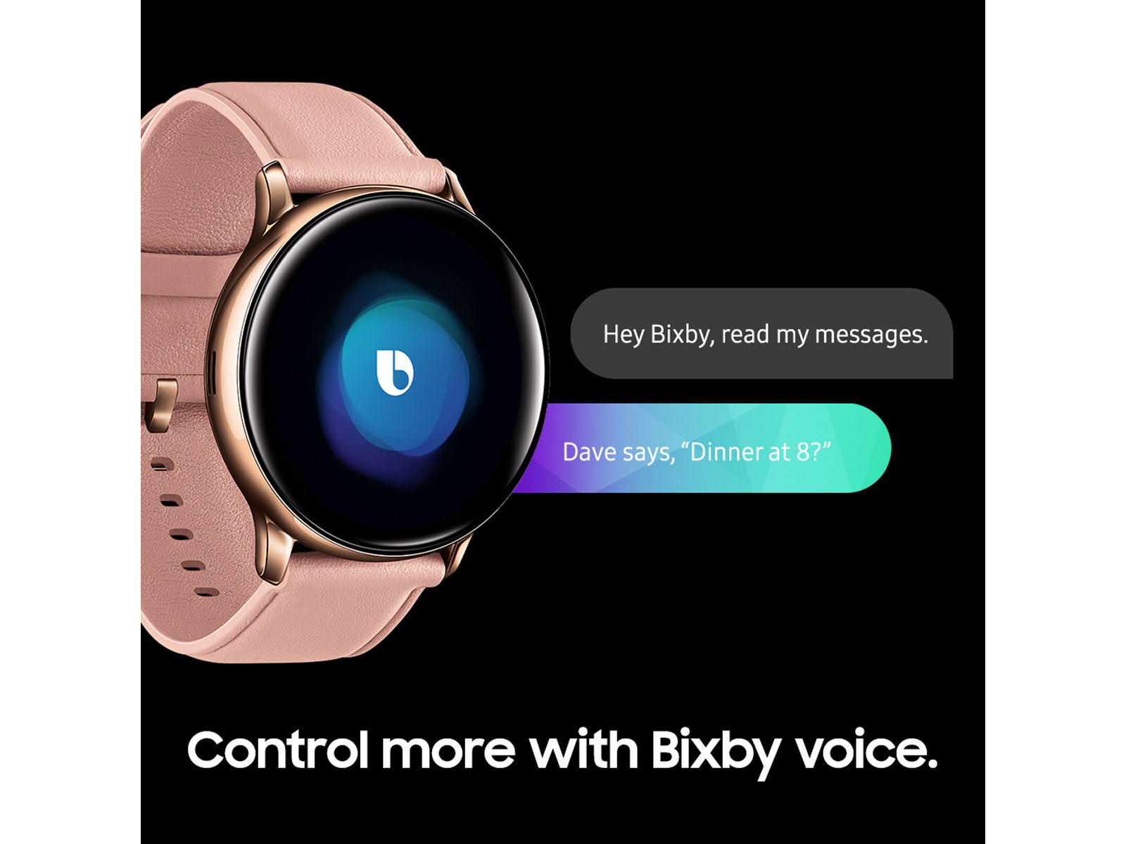 Galaxy Watch Active2 (40mm), Pink Gold (Bluetooth) Wearables -  SM-R830NZDAXAR