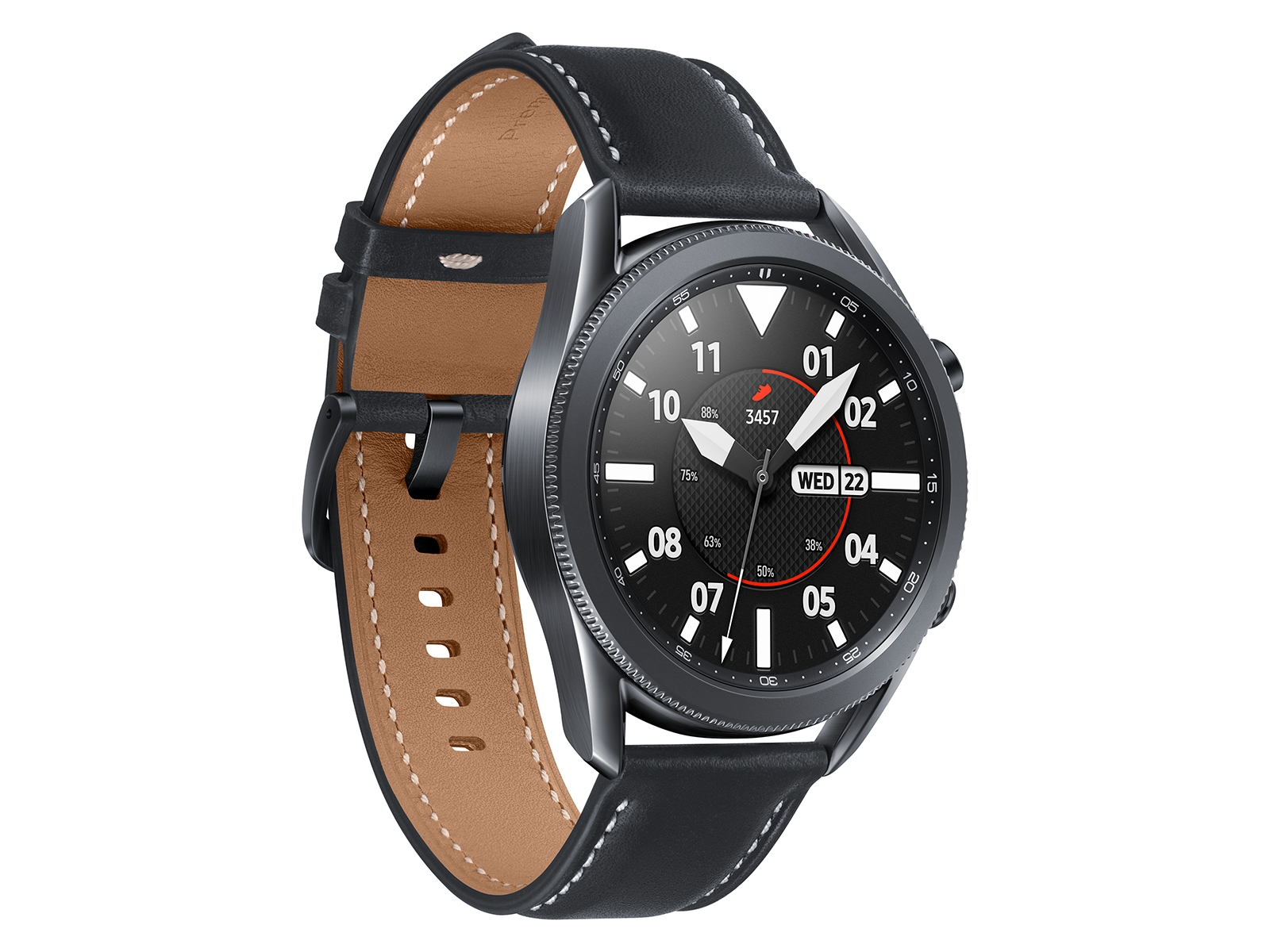 Galaxy Watch3 (45MM), Mystic Black (Bluetooth) Wearables - SM ...