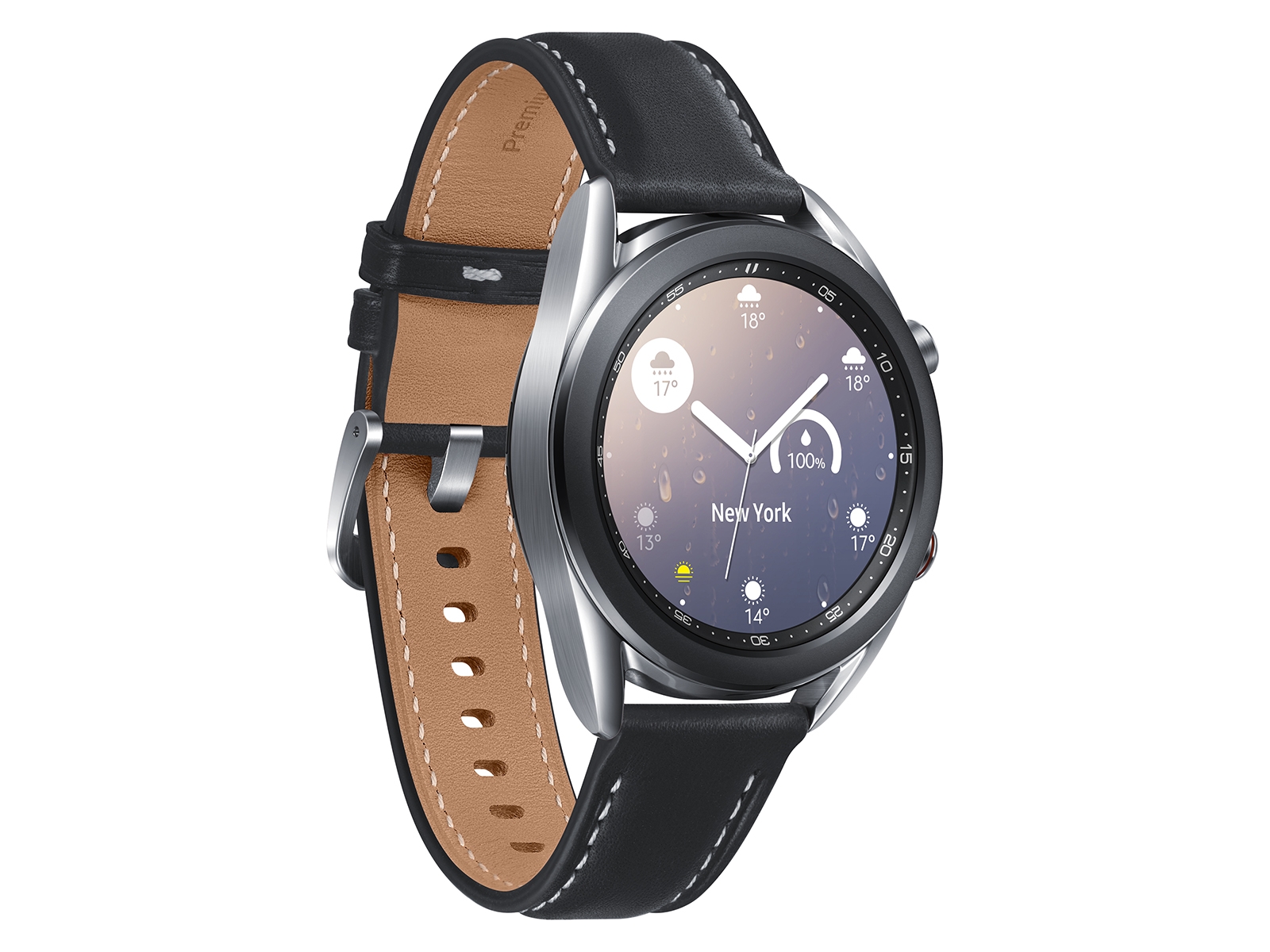 Thumbnail image of Galaxy Watch3 (41MM), Mystic Silver (LTE)