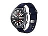 Thumbnail image of Dallas Cowboys Debossed Silicone Watch Band (22mm) Navy Blue