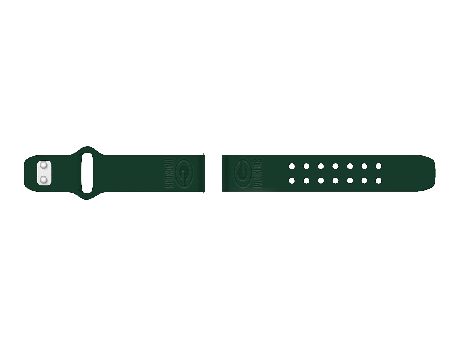 Green Bay Packers Silicone Apple Watchband at the Packers Pro Shop