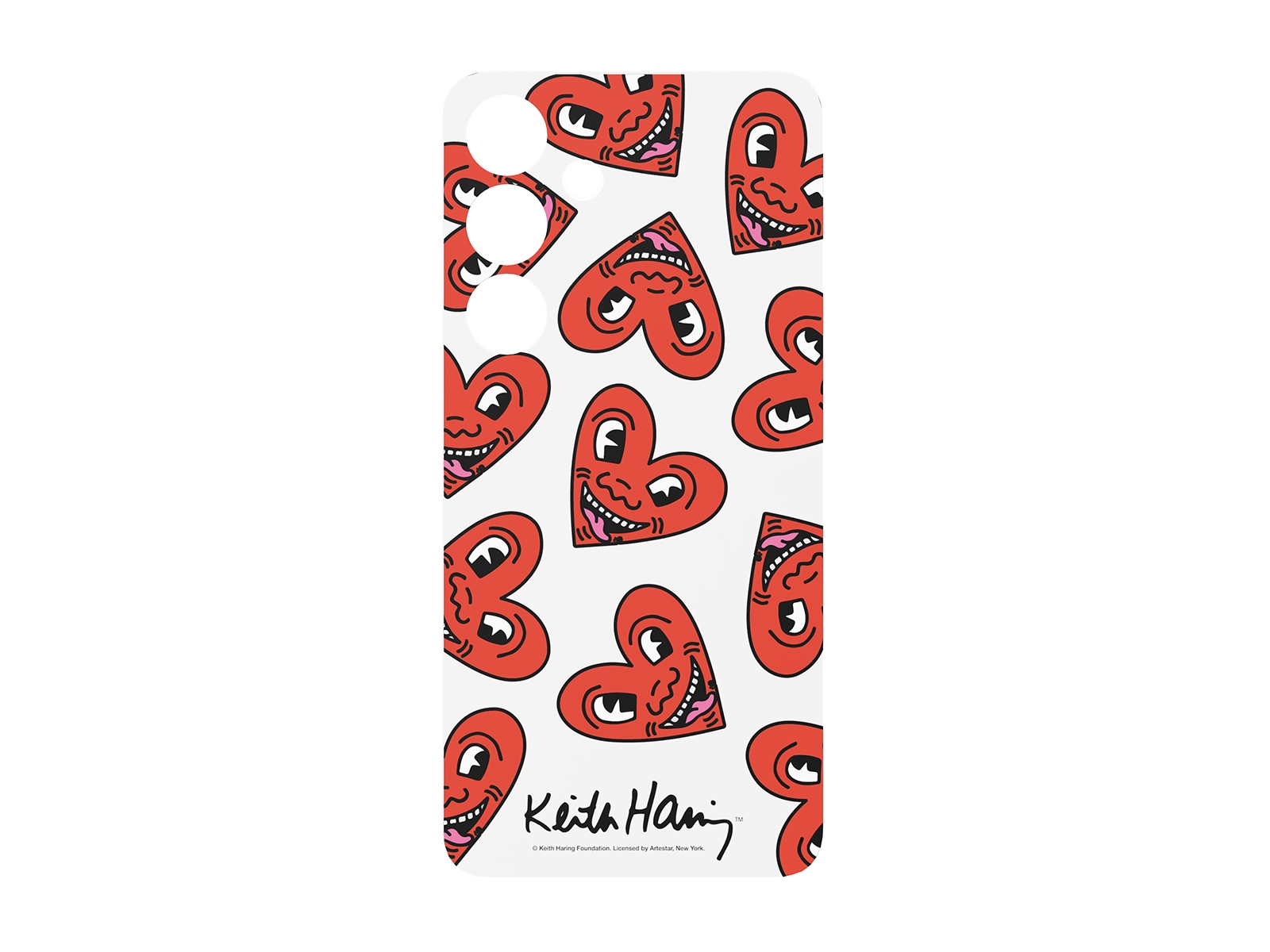 Keith Haring Heart Interactive Card for Galaxy S24