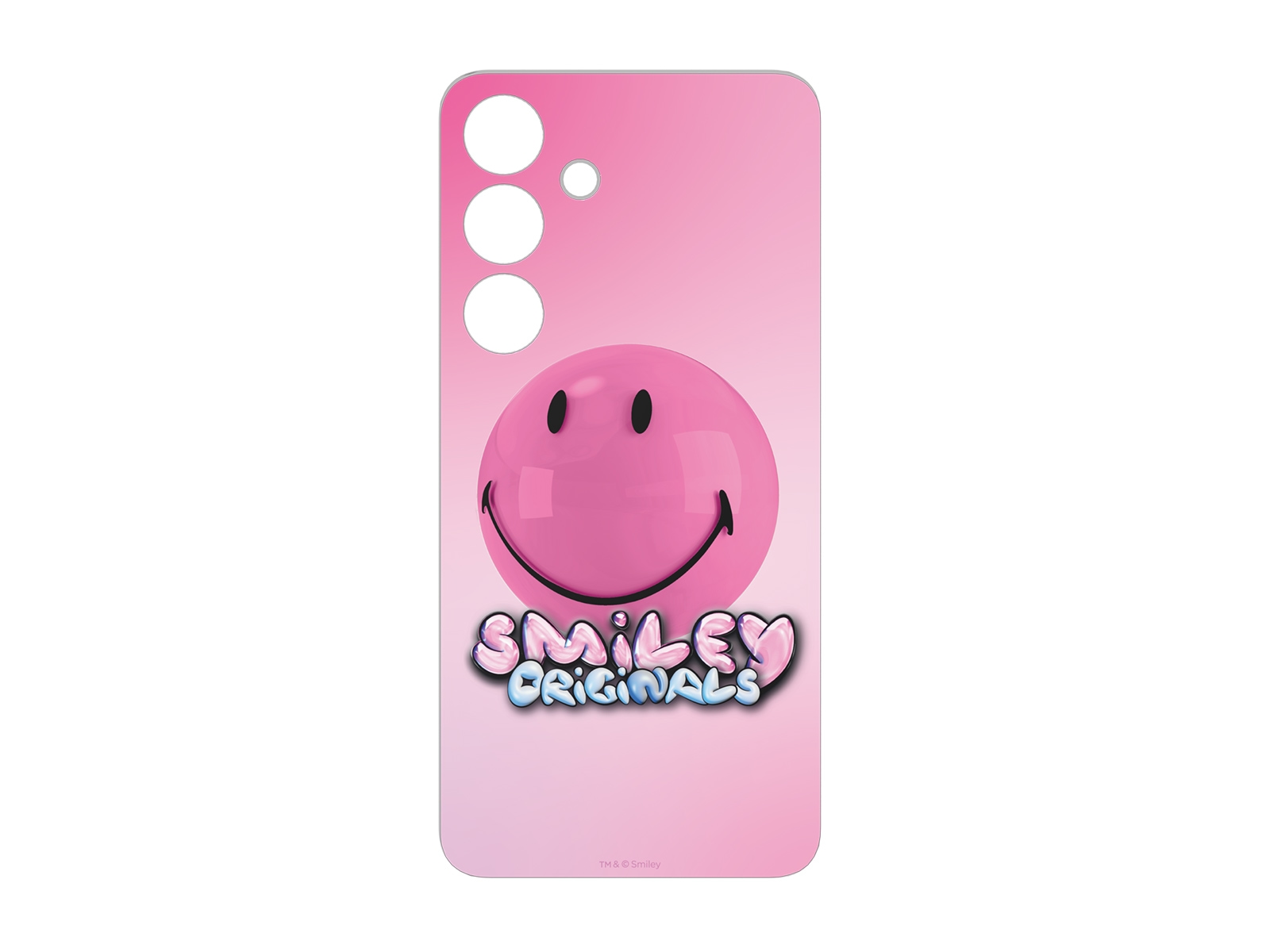 Smiley Pink Interactive Card for Galaxy S24
