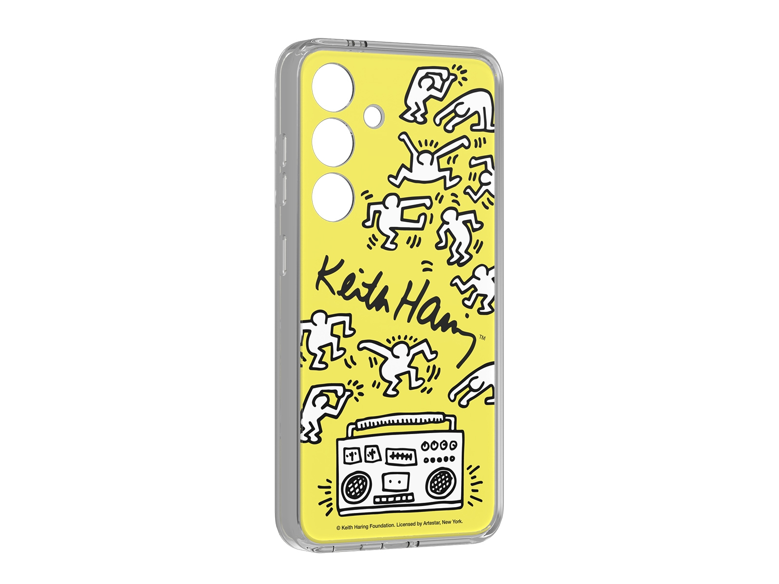 Keith Haring Dance Interactive Card for Galaxy S24 Mobile 