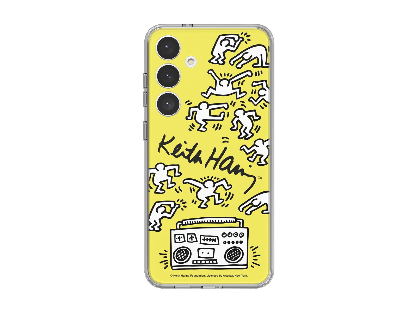 Keith Haring Dance Interactive Card for Galaxy S24+ Mobile 