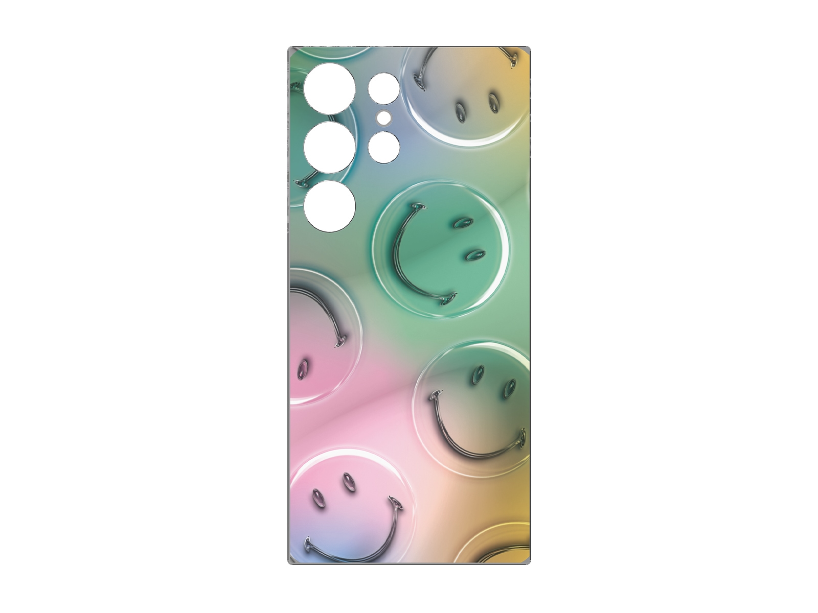 Smiley Bubble Interactive Card for Galaxy S24 Ultra