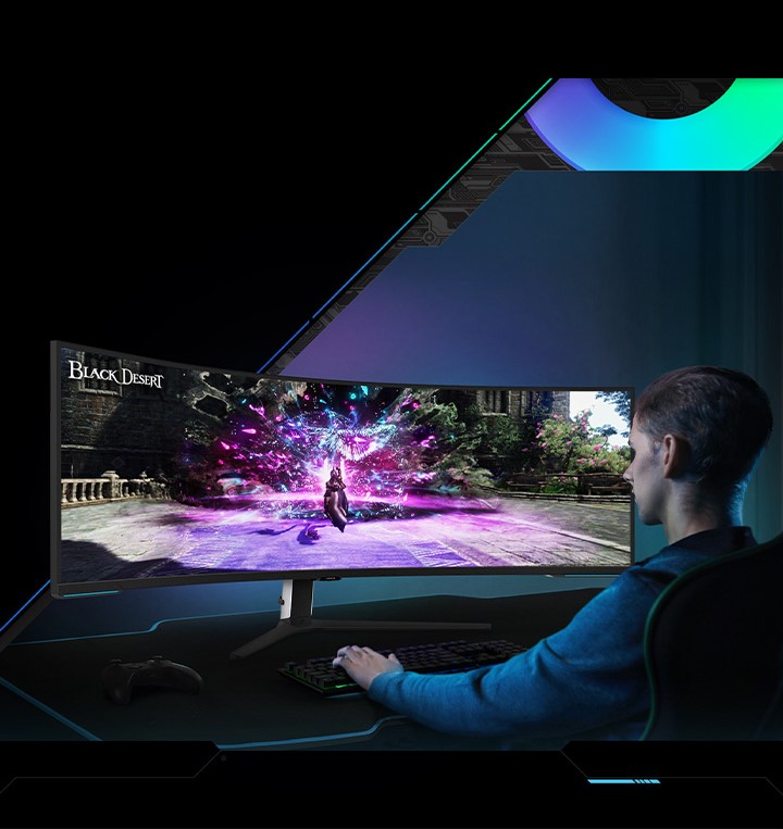 Transform your Game with the World's First Dual UHD Gaming Monitor — The Samsung  Odyssey Neo G9 - Samsung US Newsroom
