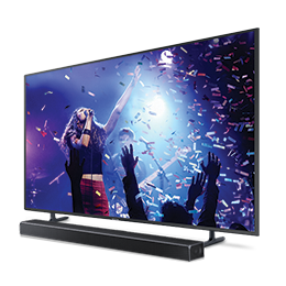 Better together, save up to 40% when you buy a TV and soundbar bundle Better together, save up to 40% when you buy a TV and soundbar bundle