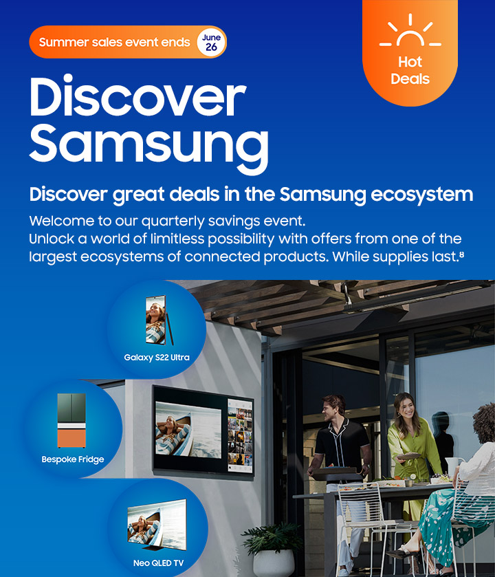 Samsung Deals: Sales and Offers on TVs, Phones, Laptops & More | Samsung US