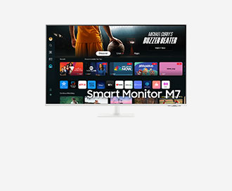 43" Smart Monitor M7 4K UHD in White