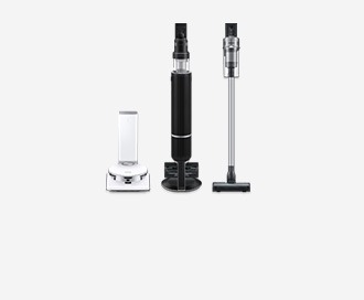 Select Samsung Jet™ Cordless Stick Vacuums and Clean Station™