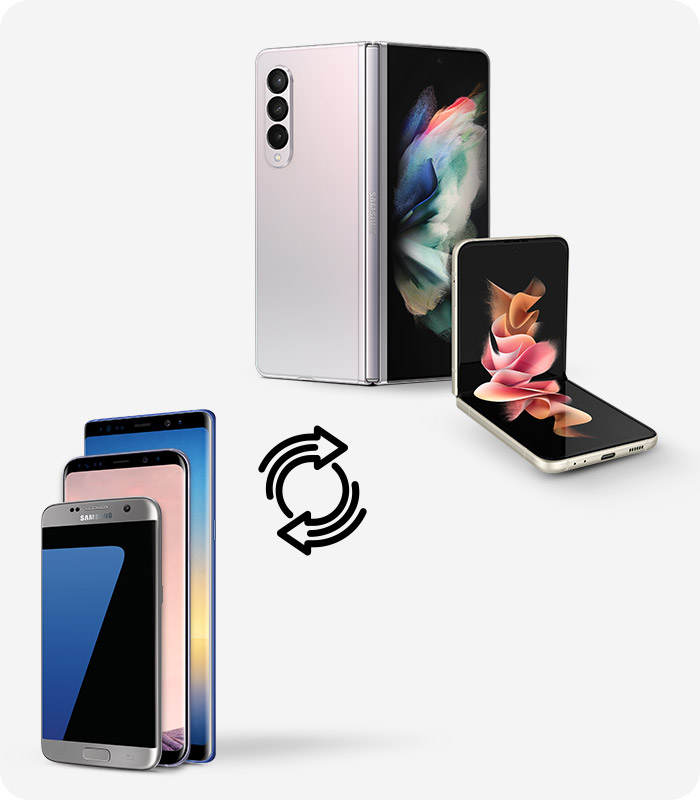 Trade in and we’ll recycle your old device. 