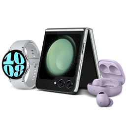 Bundle a Galaxy Z Flip 5 with Galaxy Buds 2 Pro and/or Galaxy Watch 6 to save big