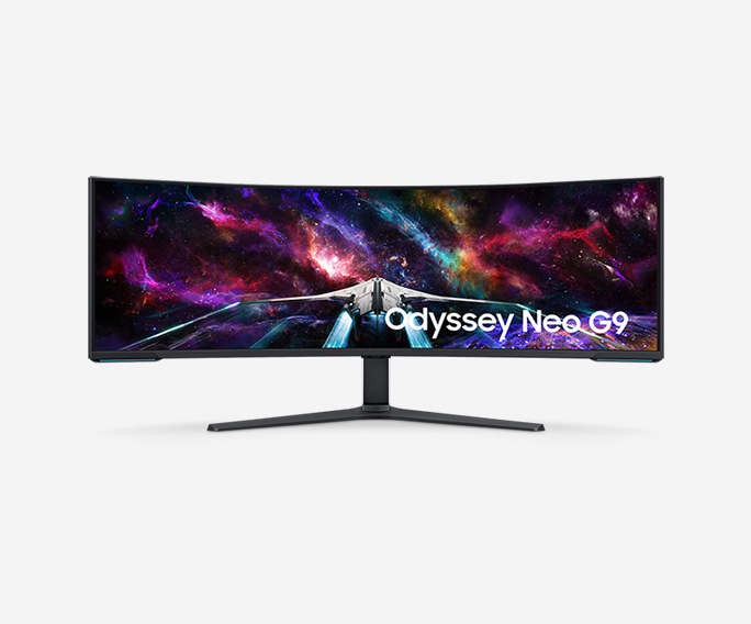 Get $1,050 off 57" Odyssey Neo G9 Dual 4K UHD Curved Gaming Monitor