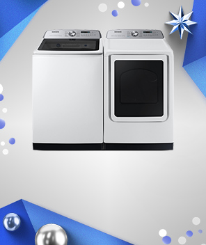 Get up to $500 off select washers and dryers