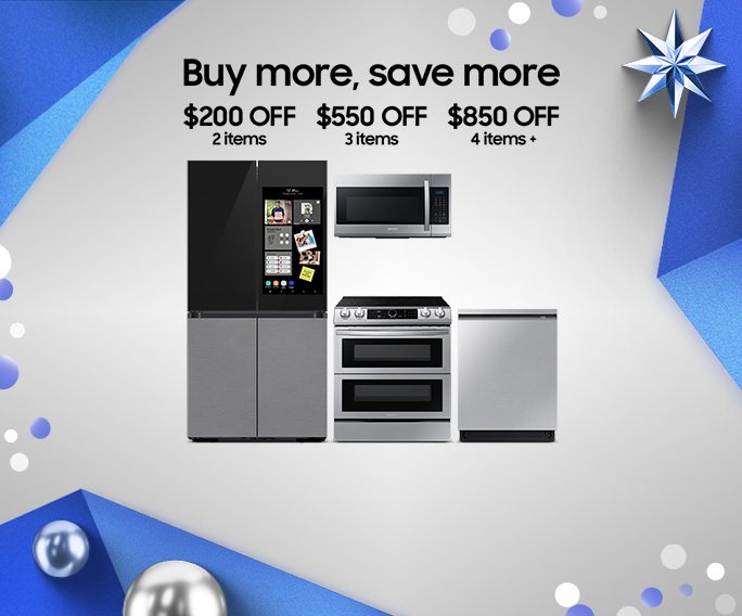 Buy more, save more. Get up to an extra $850 off.