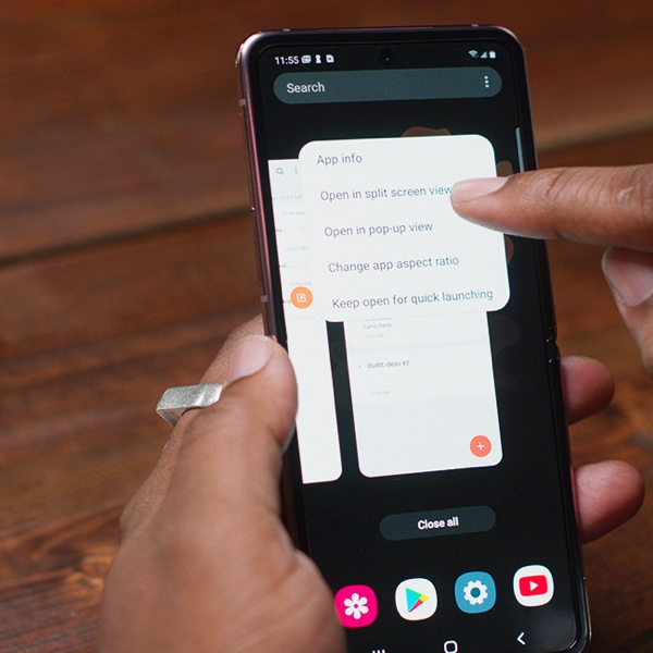 How to Use Multi-Active Window via Recent Menu