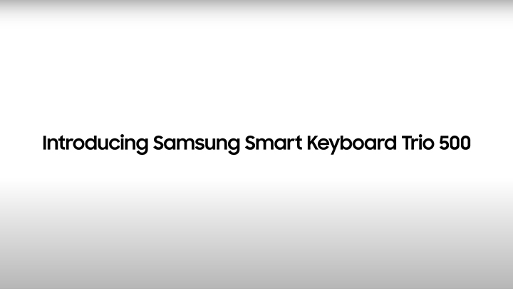 Clavier Bluetooth Smart Keyboard Trio 500 Noir Samsung - Samsung