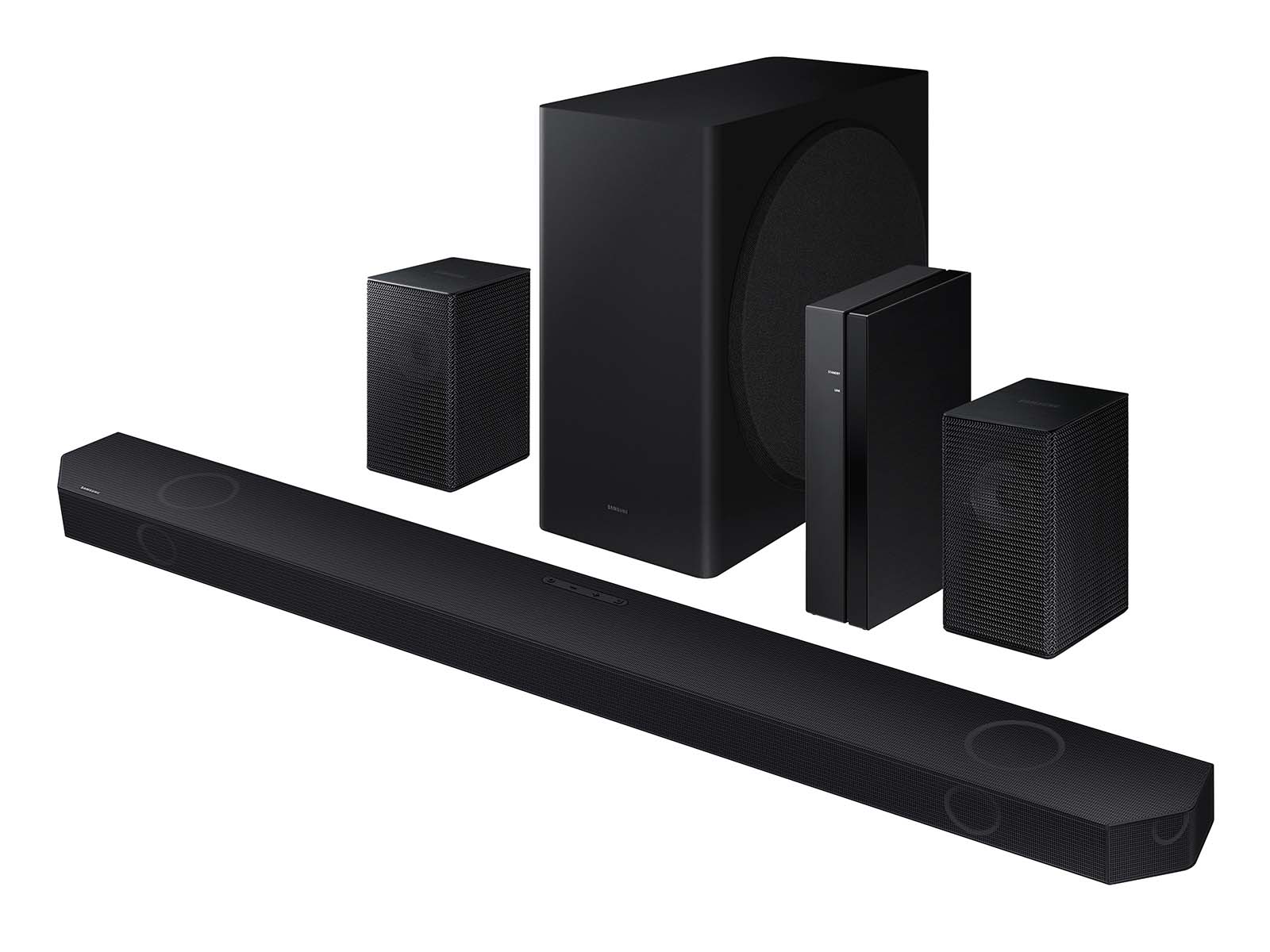 Thumbnail image of Q-series 7.1.2 ch. Wireless Dolby ATMOS Soundbar + Rear Speakers w/ Q-Symphony / HW-Q850D