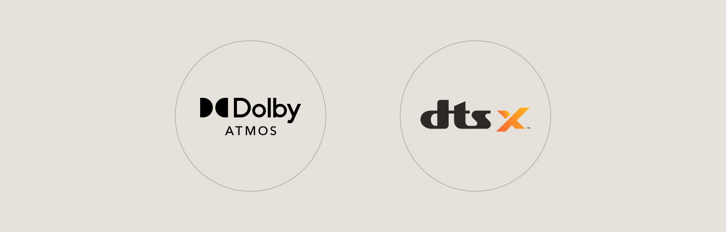 World’s first built-in wireless Samsung Smart TV-to-soundbar Dolby Atmos connection