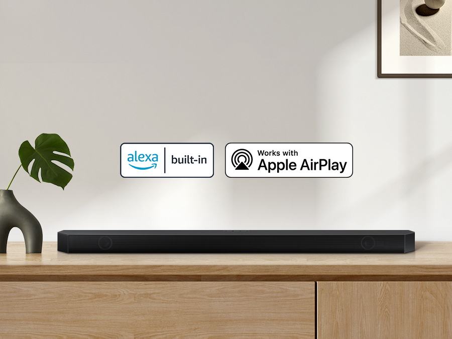 Command action from your soundbar with just your voice