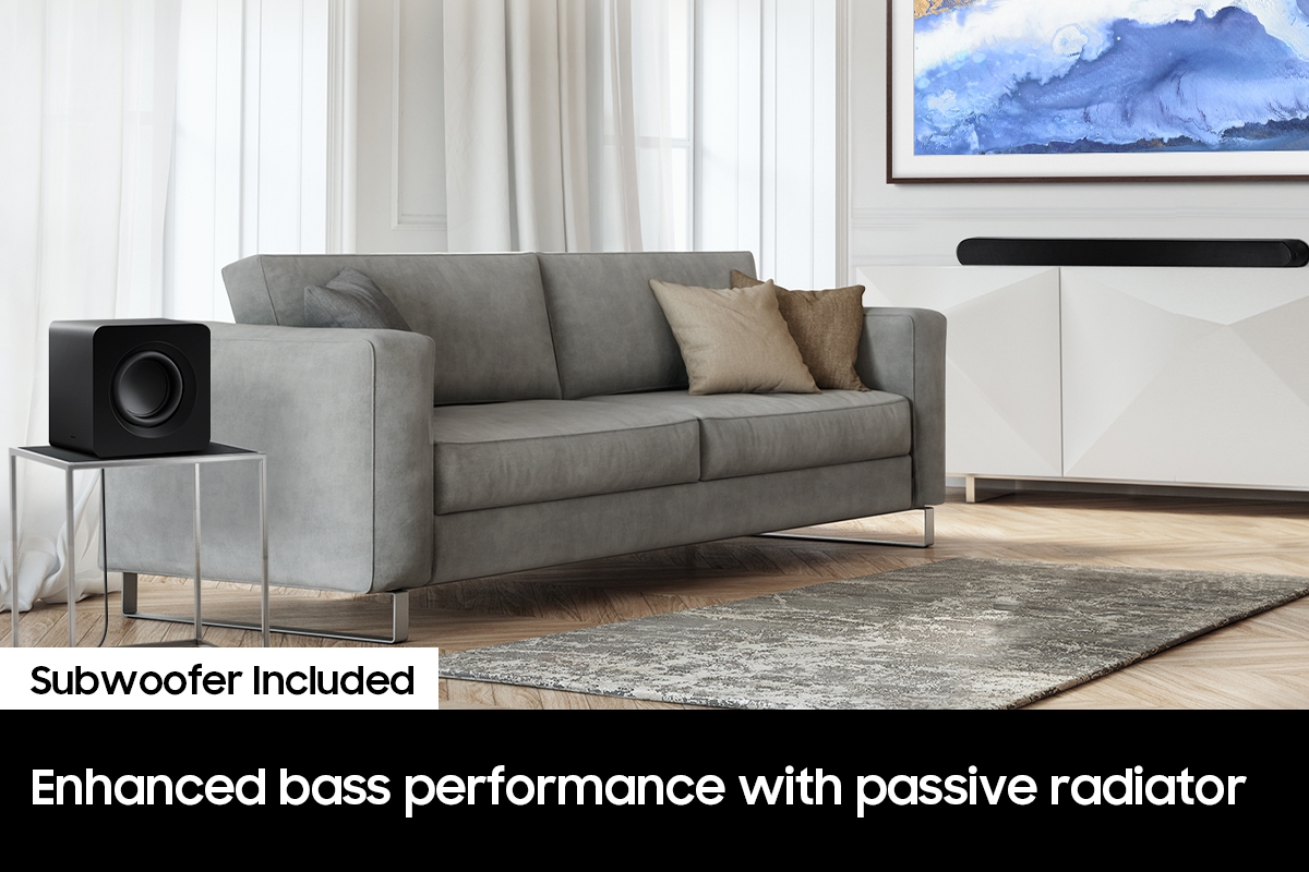 S-Series HW-S60D Wireless Dolby ATOMS Soundbar and Subwoofer Bundle SWA-W510