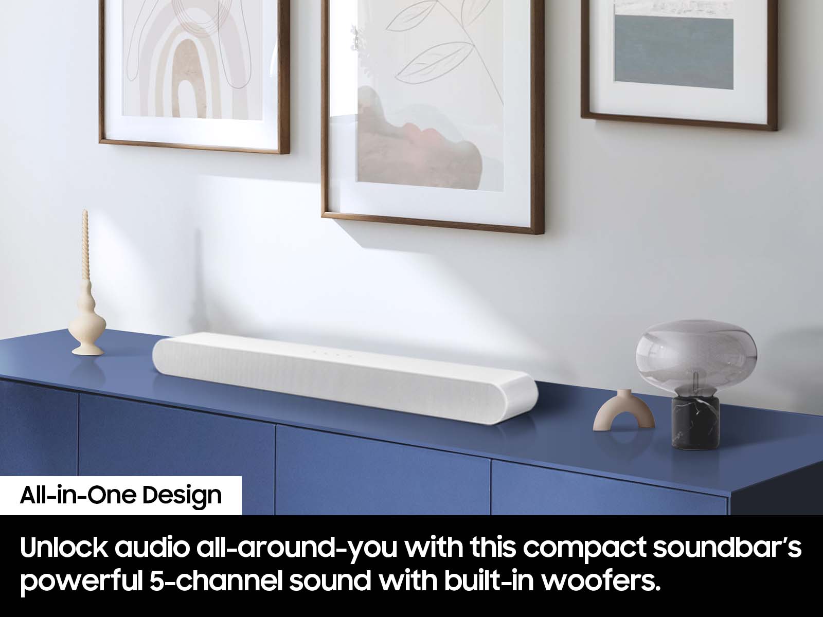 S-Series HW-S61D Wireless Dolby ATOMS Soundbar and Subwoofer Bundle SWA-W510