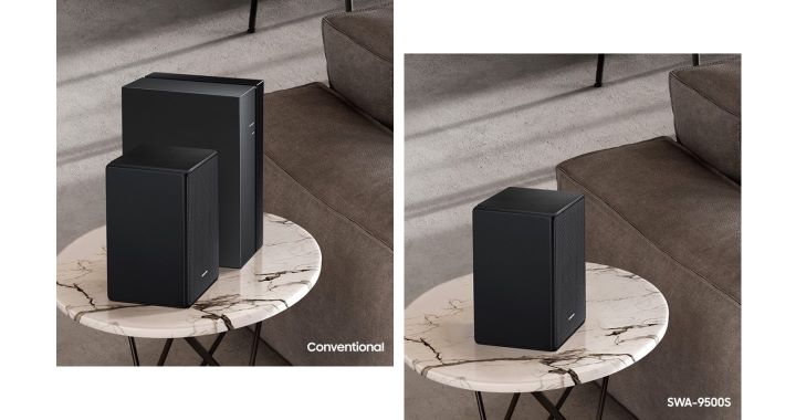 Simple, space-saving setup