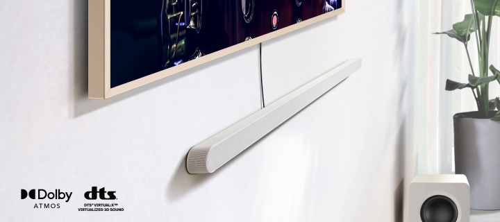 Clutter-free surround sound